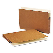 Smead Redrope File Pockets - Legal - 8 1/2 inch; x 14 inch; Sheet Size - 1 3/4 inch; Expansion - 12.5 pt. Folder Thickness - Redrope - Kraft - Recycled - 50 / Box