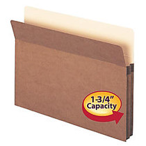 Smead;  inch;Workhorse inch; Expanding File Pockets, 1 3/4 inch; Expansion, 9 1/2 inch; x 11 3/4 inch;, 30% Recycled, Redrope, Pack Of 25