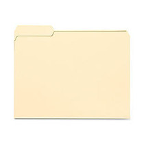 Smead; 1/3-Cut Manila File Folders, Letter Size, Left Tab Cut, Box Of 100