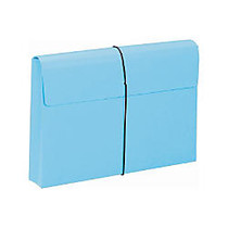 Smead; Color Expanding Wallets, 2 inch; Expansion, Legal Size, Blue, Box Of 10