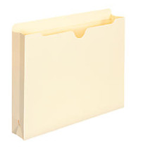 Smead; Expanding File Jackets, Letter Size, 2 inch; Expansion, 100% Recycled, Manila, Box Of 50