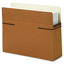 Smead; Expanding Secure Pockets, Letter Size, 3 1/2 inch; Expansion, 30% Recycled, Redrope, Box Of 25