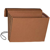 Smead; Expanding Wallet, 5 1/4 inch; Expansion, 10 inch; x 15 inch;, 30% Recycled, Redrope