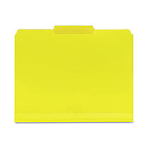 Smead; Inn Dura File Folders, Letter Size, 1/3 Cut, Yellow, Box Of 24