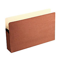 Wilson Jones; Red Rope File Pocket, 9 1/2 inch; x 14 3/4 inch;, 5 1/4 inch; Expansion, 60% Recycled, Red