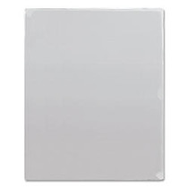 Anglers Kleer-Kolor Vinyl File Folders, Letter Size, Clear, Pack Of 5