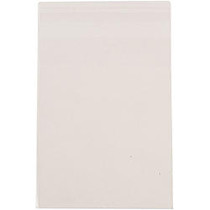 JAM Paper; Self-Adhesive Cello Sleeve Envelopes, 4 15/16 inch; x 6 9/16 inch;, Clear, Pack Of 100