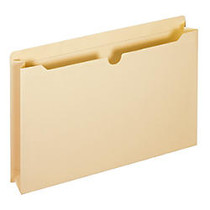 Office Wagon; Brand Manila Double-Top File Jackets, 2 inch; Expansion, Legal Size, Box Of 50