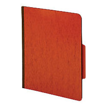 Office Wagon; Brand Moisture-Resistant Classification Folders, 2 Dividers, Letter Size, Red, Box Of 10
