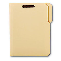 Office Wagon; Brand Reinforced Manila Folder With 2 Embossed Fasteners, 1/3 Cut Tabs, Letter Size, Box Of 50