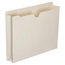 SKILCRAFT; Manila Double-Ply Tab Expanding File Jackets, 2 inch; Expansion, Letter Size Paper, 8 1/2 inch; x 11 inch;, 30% Recycled, Box Of 50