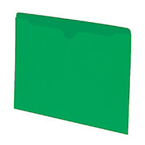 Smead; Color File Jackets, Letter Size, Green, Pack Of 100