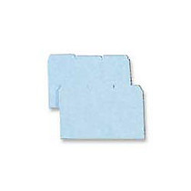 Oxford; Blank 65% Recycled Pressboard Guides, 1/3 Cut, 4 inch; x 6 inch;, Box Of 100