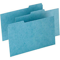 Oxford; Blank 65% Recycled Pressboard Guides, 1/3 Cut, 5 inch; x 8 inch;, Box Of 100