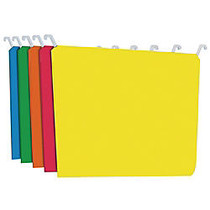 Find It; Tab-View Hanging File Folders, Legal Size, 70% Recycled, Assorted Colors, Pack Of 20