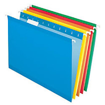 Office Wagon; Brand Hanging Folders, 15 3/4 inch; x 9 3/8 inch;, Legal Size, Assorted Primary Colors, Box Of 25