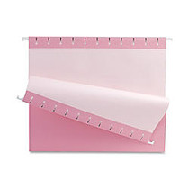 Oxford; Breast Cancer Awareness Hanging Folders, Letter Size, Pink, Box Of 25