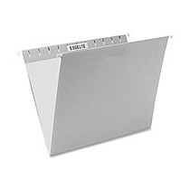 Oxford; Color 1/5-Cut Hanging Folders, Letter Size, Gray, Box Of 25