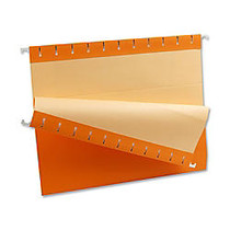 Oxford; Color 1/5-Cut Hanging Folders, Letter Size, Orange, Box Of 25