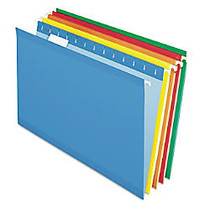 Pendaflex; Premium Reinforced Color Hanging Folders, Legal Size, Assortment #1, Pack Of 25