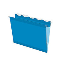 Pendaflex; Ready-Tab; With Lift Tab Technology Reinforced Hanging Folders, 1/5 Cut, Letter Size, Blue, Pack Of 25