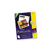 Avery; Inkjet Print-to-the-Edge Postcards, 4 inch; x 6 inch;, White, Box Of 100