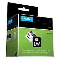 DYMO; LabelWriter; 30374 Business/Appointment Cards, White, 2 inch; x 3 1/2 inch;, Roll Of 300 Cards