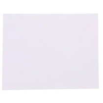 JAM Paper; Blank Note Cards, 4 1/4 inch; x 5 1/2 inch;, White, Pack Of 100
