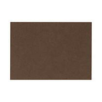 LUX Flat Cards, A1, 3 1/2 inch; x 4 7/8 inch;, Chocolate Brown, Pack Of 1,000