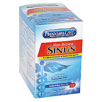 PhysiciansCare Sinus Decongestant Congestion Medication, Box Of 50