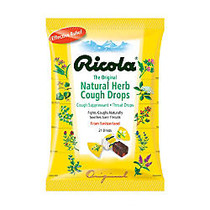 Ricola Original Natural Herb Cough Drops, Bag Of 21