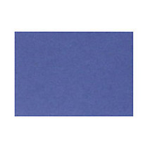 LUX Flat Cards, A9, 5 1/2 inch; x 8 1/2 inch;, Boardwalk Blue, Pack Of 50