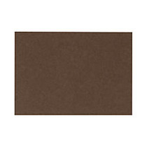 LUX Flat Cards, A9, 5 1/2 inch; x 8 1/2 inch;, Chocolate Brown, Pack Of 250
