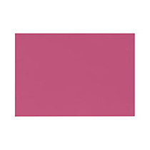 LUX Flat Cards, A9, 5 1/2 inch; x 8 1/2 inch;, Magenta Pink, Pack Of 50