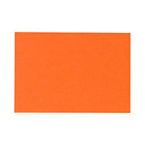 LUX Flat Cards, A9, 5 1/2 inch; x 8 1/2 inch;, Mandarin Orange, Pack Of 250