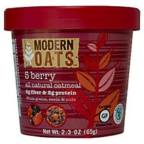 Modern Oats&trade; Oatmeal Cups, 5-Berry, 2.6 Oz, Pack Of 12