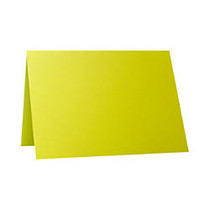 LUX Folded Cards, A1, 3 1/2 inch; x 4 7/8 inch;, Glowing Green, Pack Of 1,000