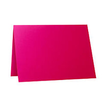 LUX Folded Cards, A1, 3 1/2 inch; x 4 7/8 inch;, Hottie Pink, Pack Of 1,000