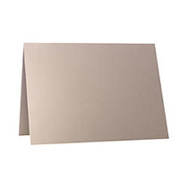 LUX Folded Cards, A1, 3 1/2 inch; x 4 7/8 inch;, Silversand, Pack Of 1,000