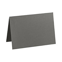 LUX Folded Cards, A2, 4 1/4 inch; x 5 1/2 inch;, Smoke Gray, Pack Of 50