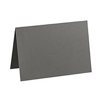 LUX Folded Cards, A6, 4 5/8 inch; x 6 1/4 inch;, Smoke Gray, Pack Of 1,000