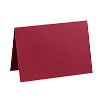 LUX Folded Cards, A7, 5 1/8 inch; x 7 inch;, Garnet Red, Pack Of 1,000