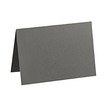 LUX Folded Cards, A7, 5 1/8 inch; x 7 inch;, Smoke Gray, Pack Of 1,000