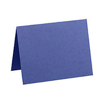 LUX Folded Cards, A9, 5 1/2 inch; x 8 1/2 inch;, Boardwalk Blue, Pack Of 50