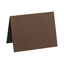 LUX Folded Cards, A9, 5 1/2 inch; x 8 1/2 inch;, Chocolate Brown, Pack Of 1,000