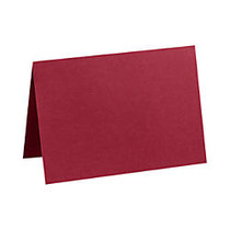 LUX Folded Cards, A9, 5 1/2 inch; x 8 1/2 inch;, Garnet Red, Pack Of 1,000