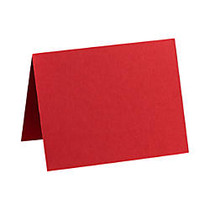 LUX Folded Cards, A9, 5 1/2 inch; x 8 1/2 inch;, Ruby Red, Pack Of 1,000