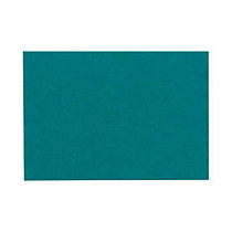 LUX Mini Flat Cards, #17, 2 9/16 inch; x 3 9/16 inch;, Teal, Pack Of 250