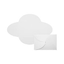 LUX Petal Invitations, A7, 5 inch; x 7 inch;, Bright White, Pack Of 150