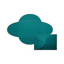 LUX Petal Invitations, A7, 5 inch; x 7 inch;, Teal, Pack Of 10